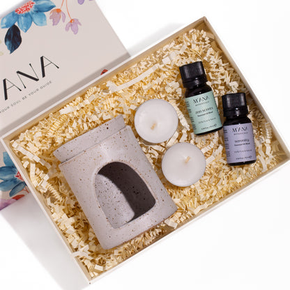 Aromatherapy Set with Incense Burner