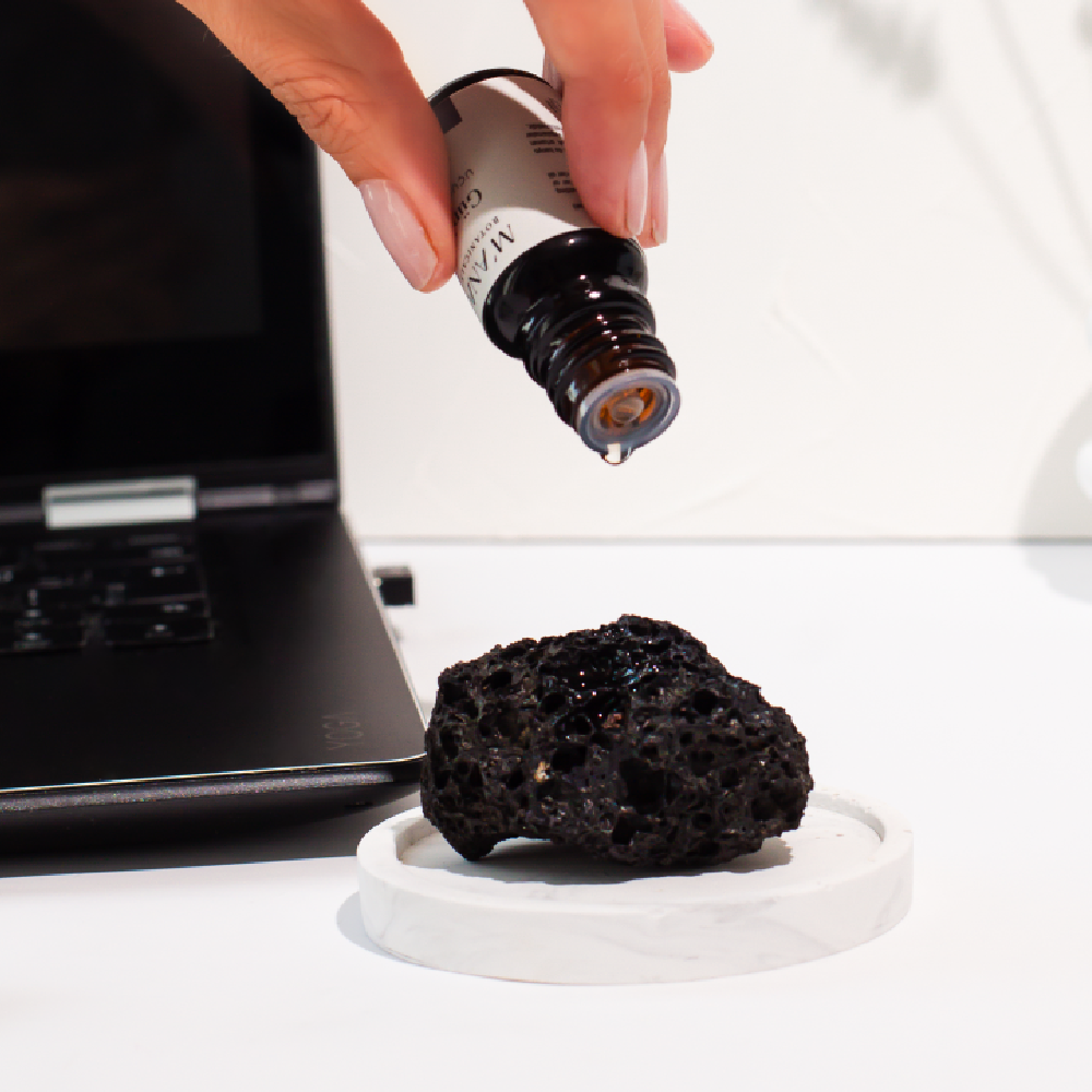 Lava Stone Mini Incense Burner