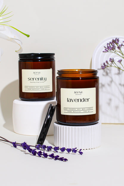 Lavender Soy Candle 250 Gr