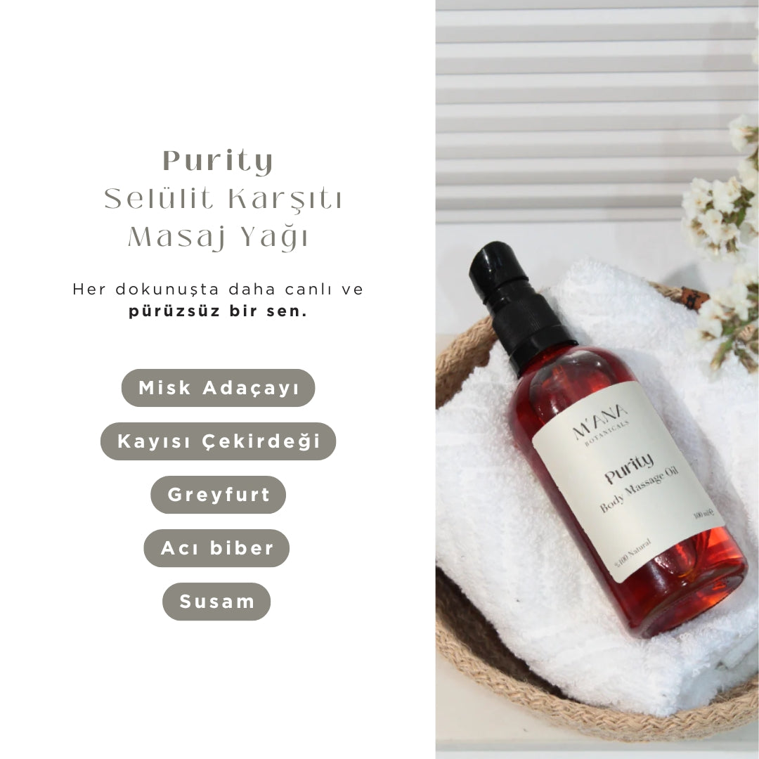 Purity Anti-Cellulite Body Massage Oil