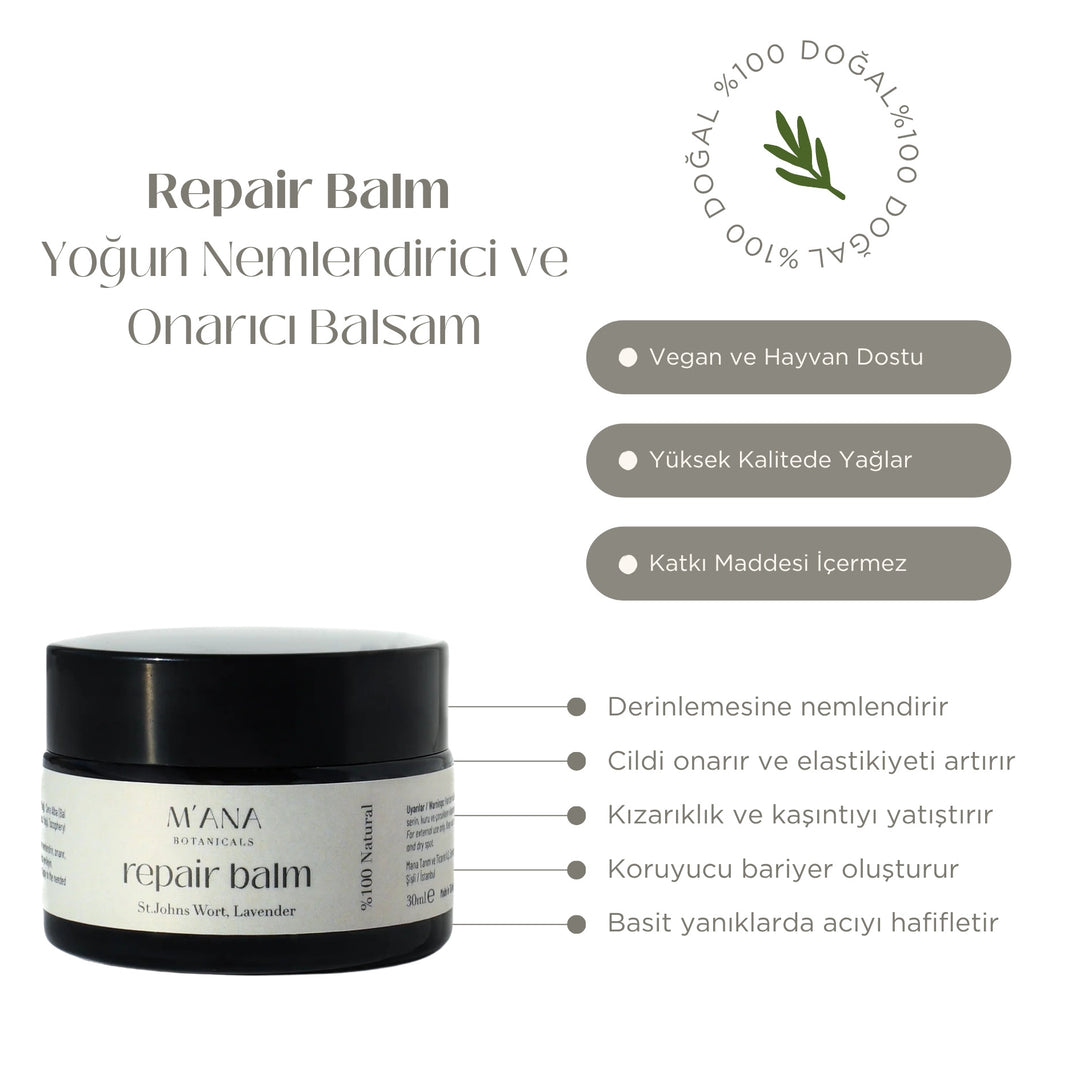 Repair Balm – Kantaron & Lavanta Yoğun Nemlendirici ve Onarıcı Balsam