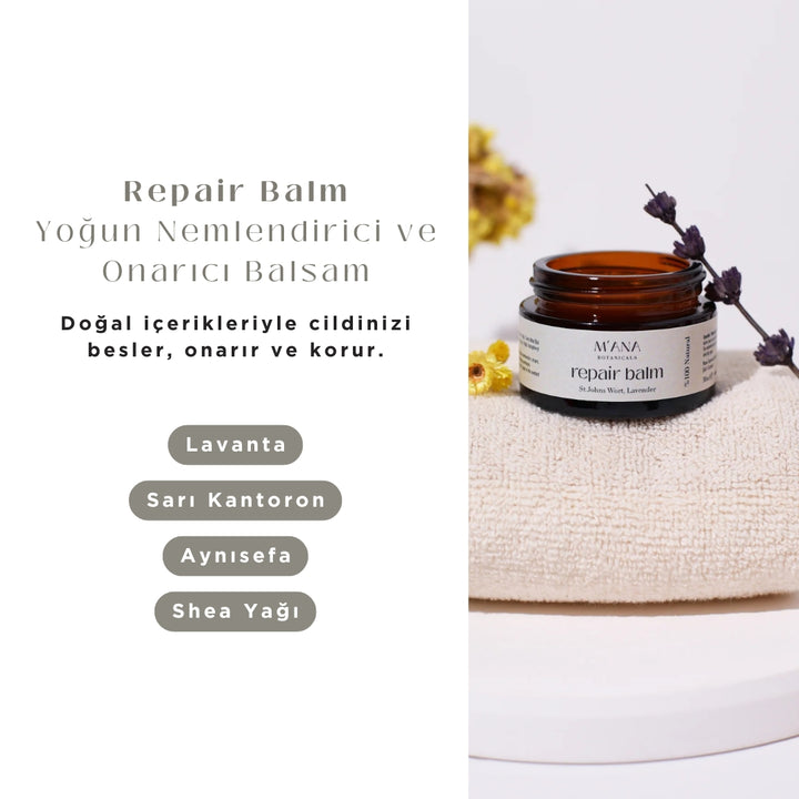 Repair Balm – Kantaron & Lavanta Yoğun Nemlendirici ve Onarıcı Balsam