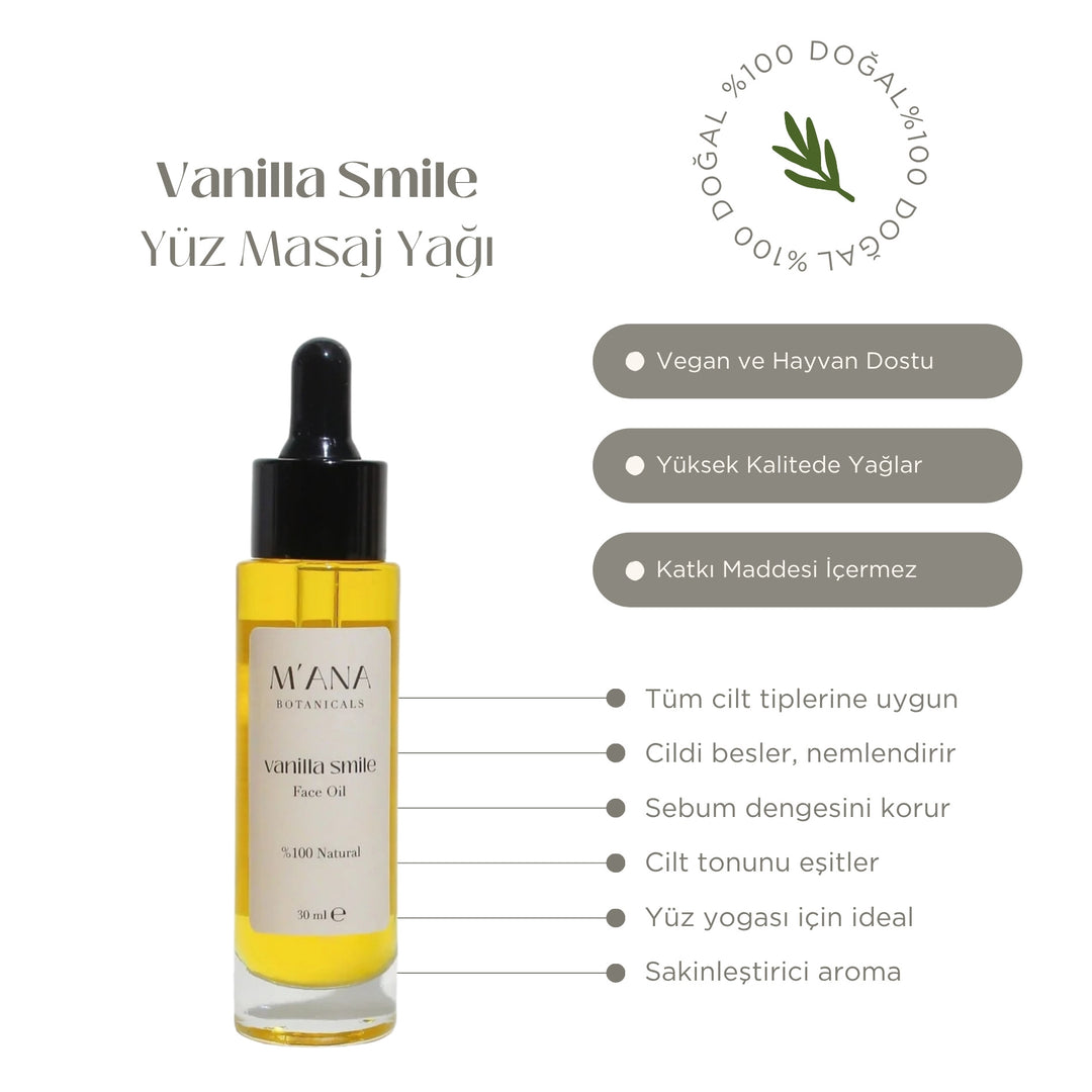 Vanilla Smile Face Massage Oil 30 ml (Vanilla Smile Face Oil) 