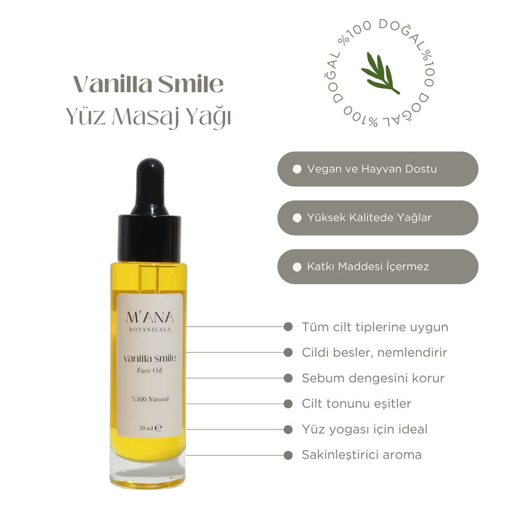 Vanilla Smile Face Massage Oil 30 ml (Vanilla Smile Face Oil) 